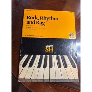 Rock Rhythm & Rag Piano Solos 1977 Book Two By Stecher & Horowitz Piano    62-29